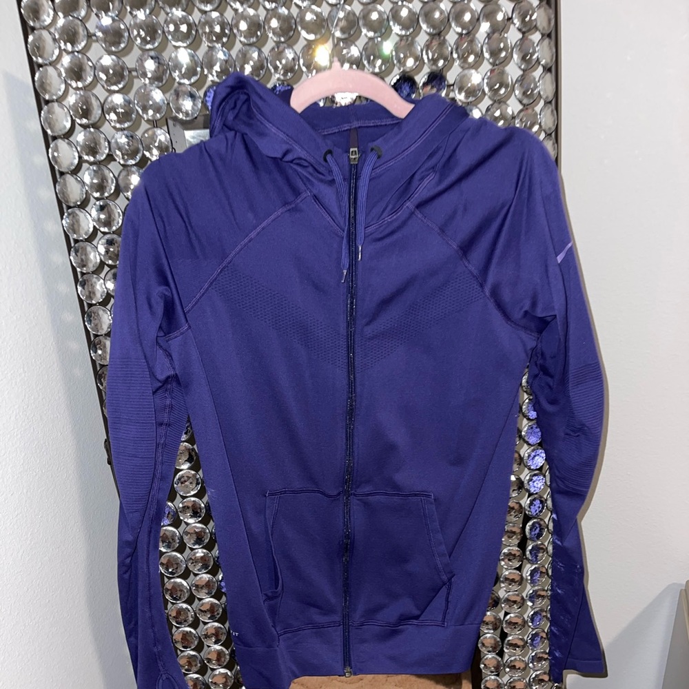 Purple Zip Up Hoodie